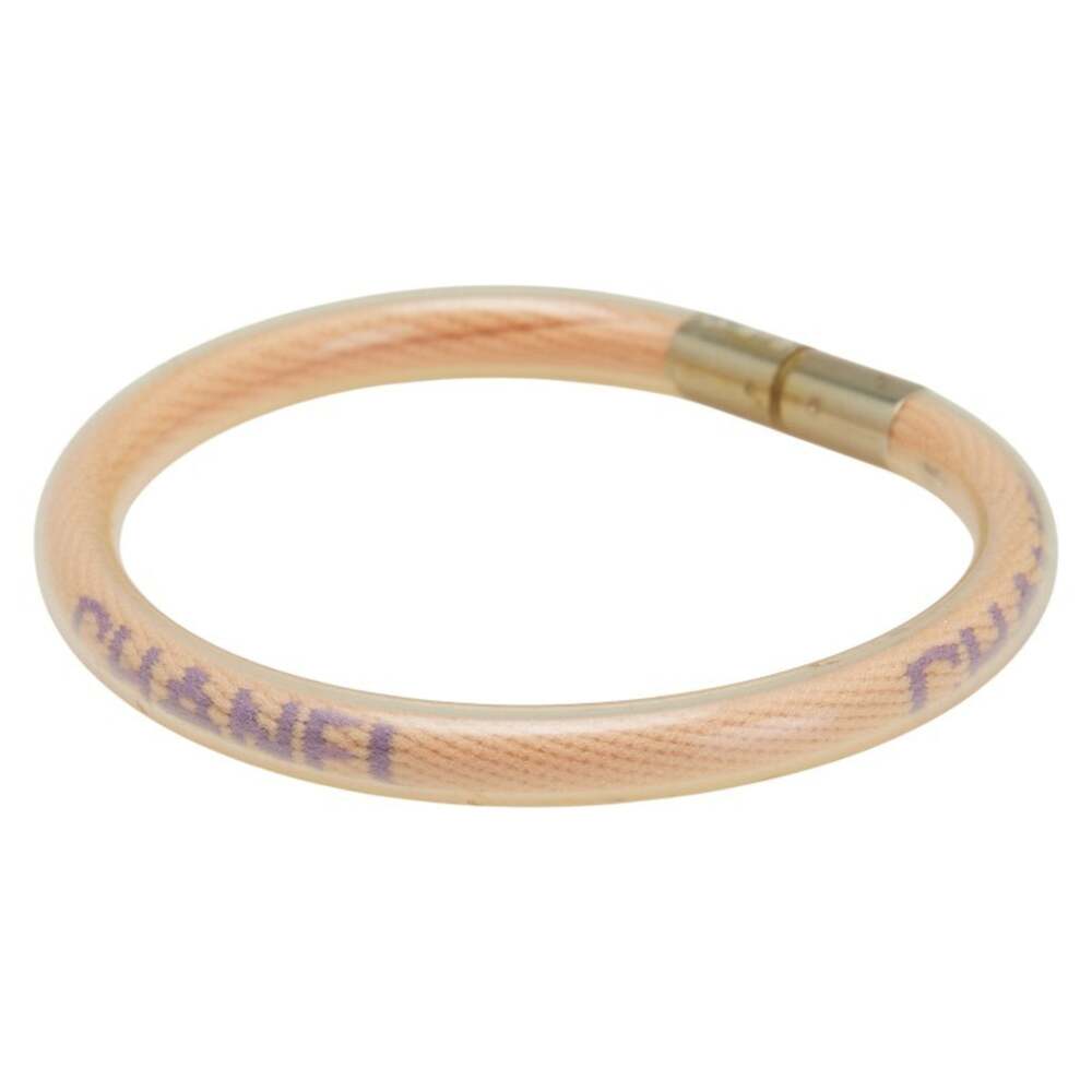 Chanel Bracelet Vinyl Gold Orange #209830C35B - Picture 1 of 6